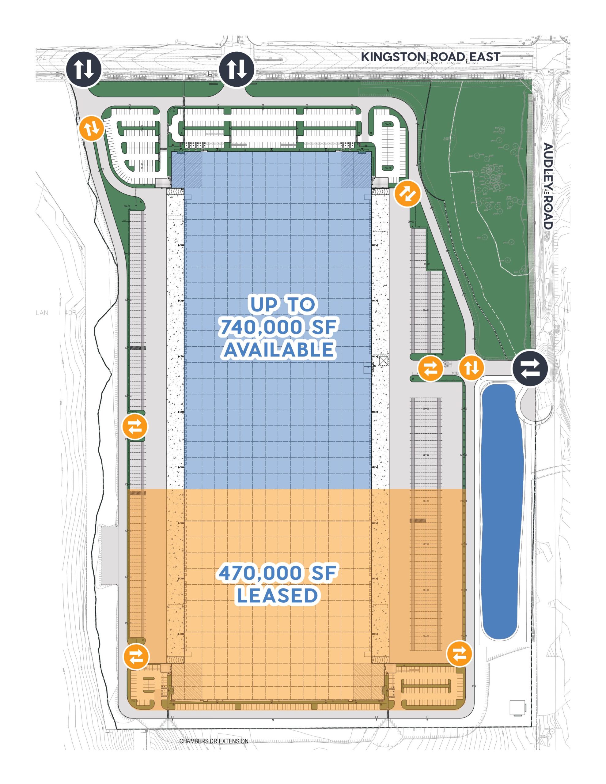 Lakeridege Logistics Site Plan